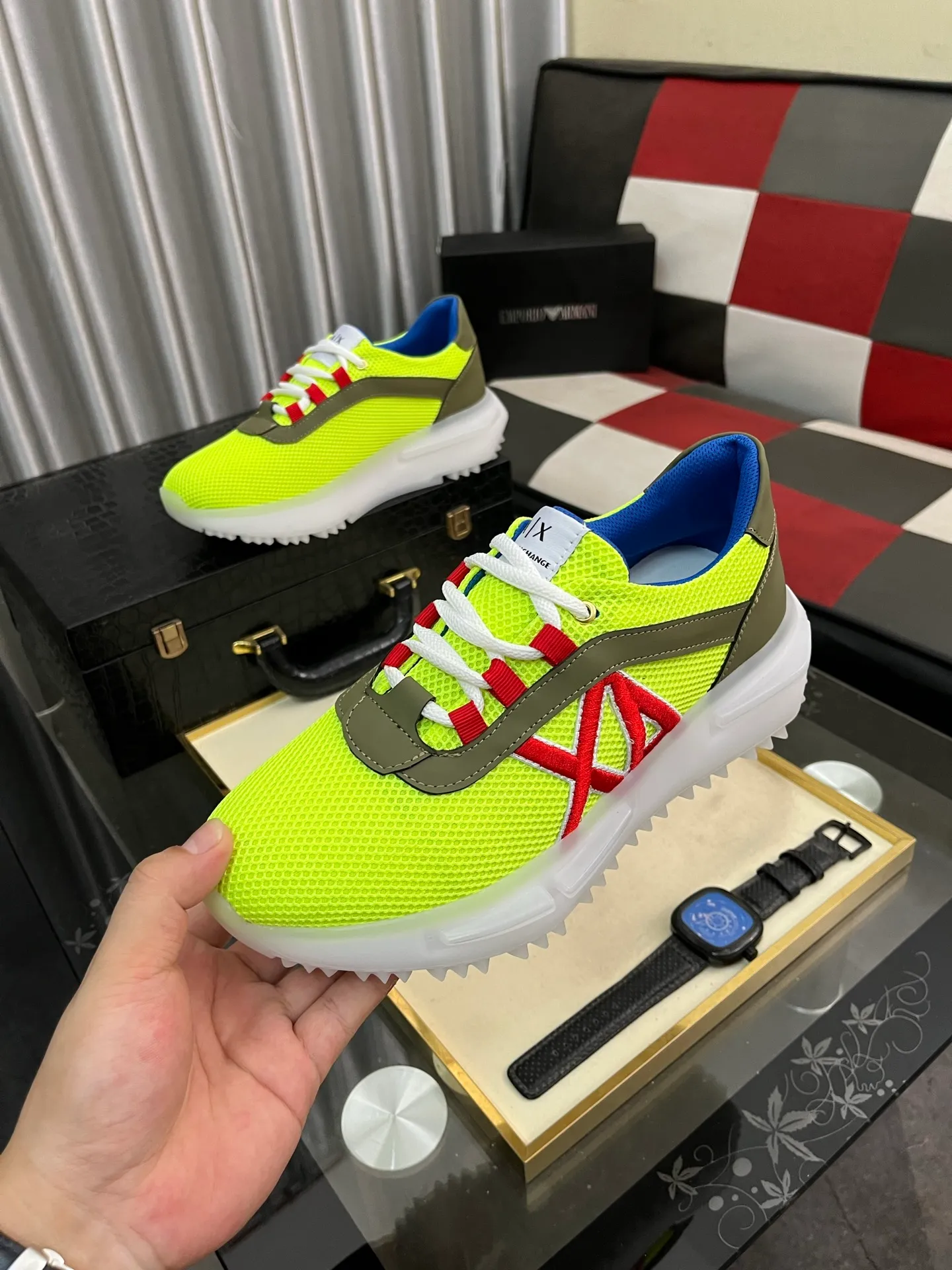 Men's Men's Shoes💰458⌚️⌚️Dior unique modern style sneakers. Counter purchasing 🏃casual leather shoes😍😍 original cowhide leather imported from Italy (refuses to discolor and grind feet) soles: original soles specially provided by the original factory, super cool😍 lace up and walk with wind👍 style design ⚠️ super comfortable and wear-resistant original soles. Just like shooting the real thing 🎬The real thing is better Code number: 38-443️⃣Colors available